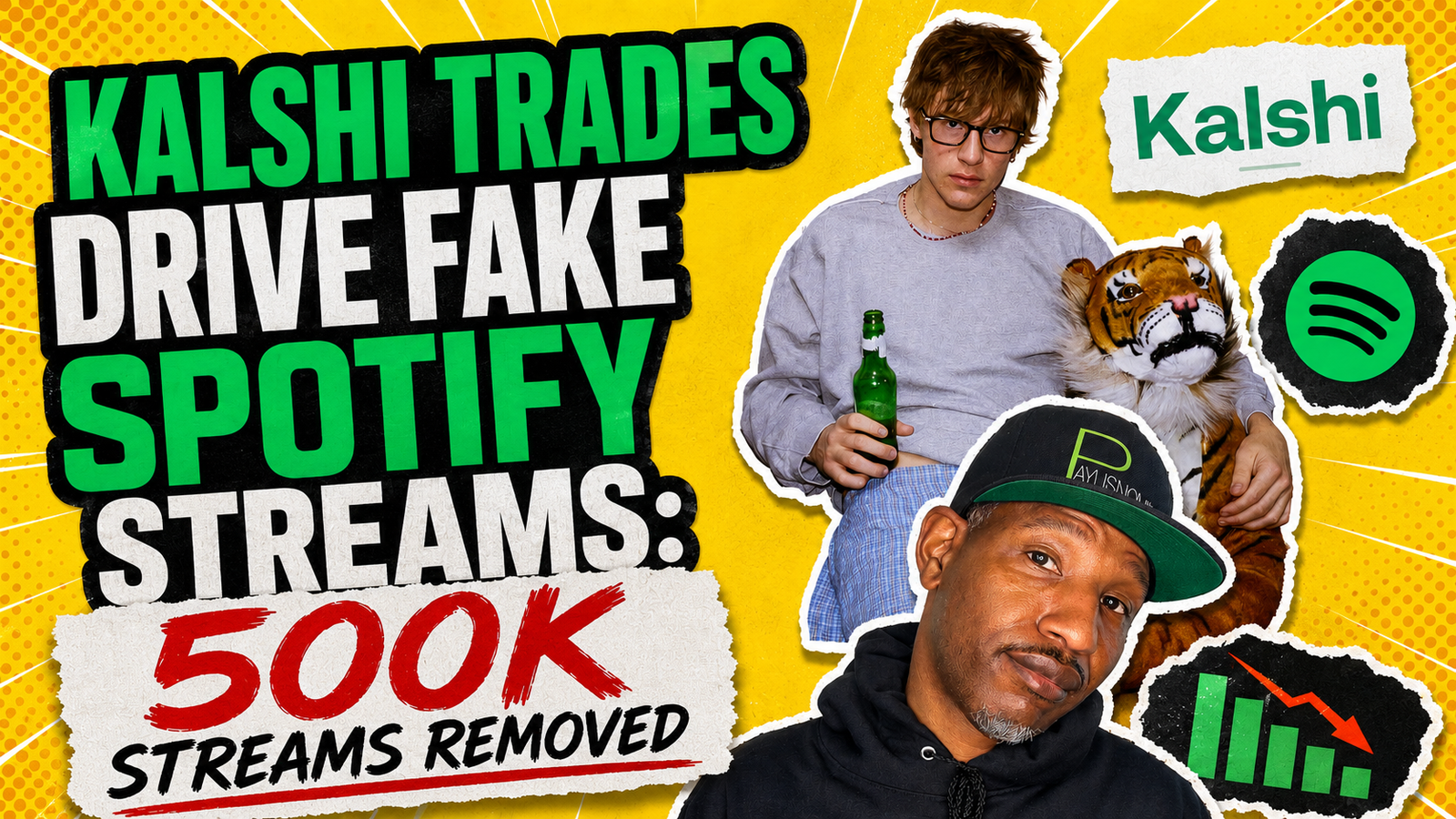 Kalshi Trades Drive Fake Spotify Streams